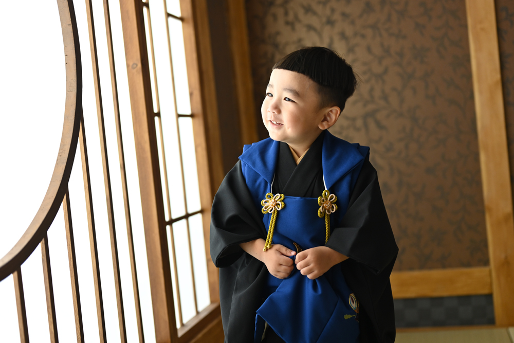 ３歳男の子の七五三 する しない 群馬県沼田市のスタジオギフトです 群馬県沼田市のフォトスタジオgift